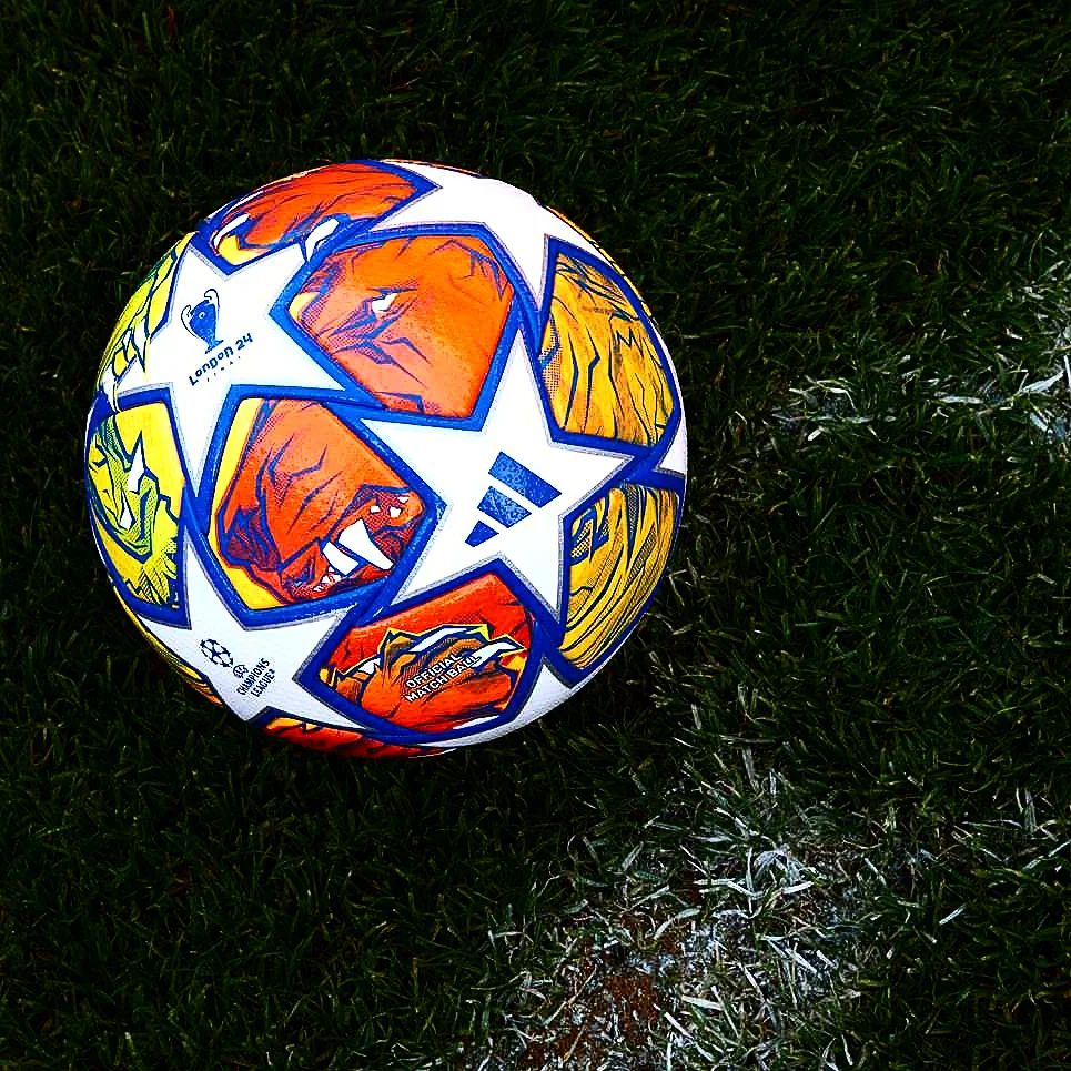 Компания Adidas представила футбольный мяч для финала Лиги Чемпионов 2024