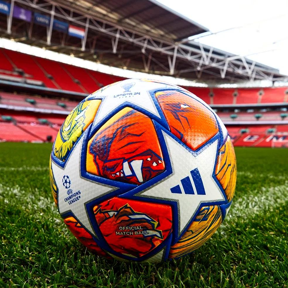 Компания Adidas представила футбольный мяч для финала Лиги Чемпионов 2024