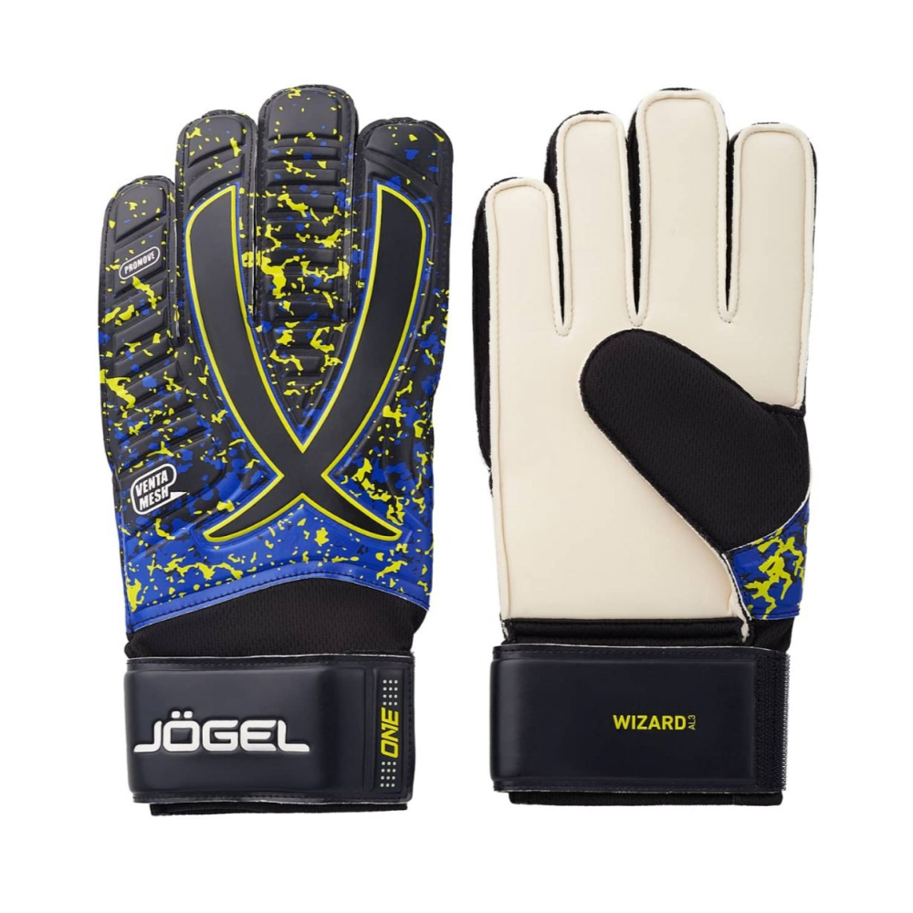 Перчатки вратарские Jogel ONE Wizard AL3 Flat, Черный УТ-00020930