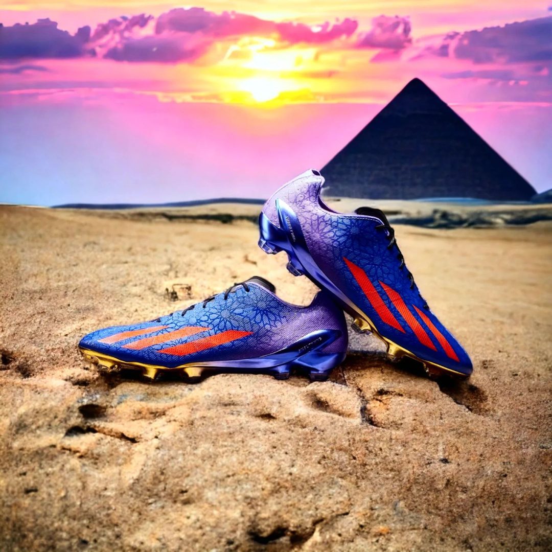 Новые именные бутсы Мо Салаха Adidas X Crazyfast Egyptian Nights 23-24